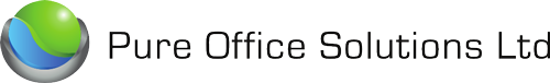 transparent pure office solutions logo