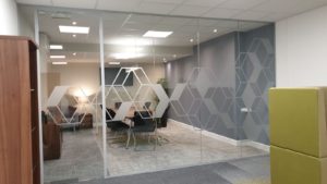 Frameless Glass Partition Wall