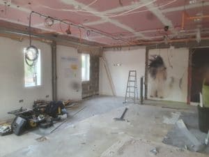 Castlebrook gutted before fit out