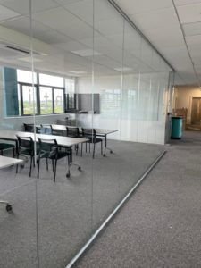 GBS glass partition