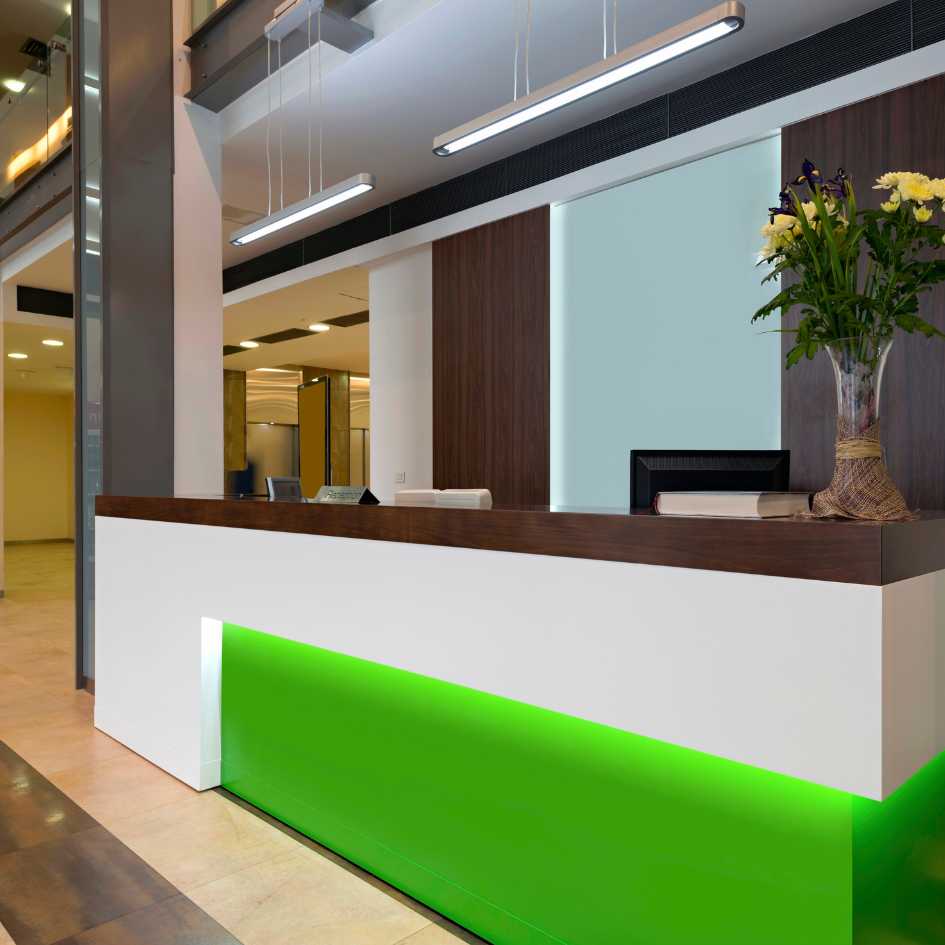 Small Reception Desks Pure Office Solutions